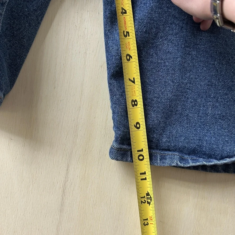 Y2K Wrangler Shorts Mens‎ 38 Blue Denim Relaxed Fit Stretch 9 Inseam Jorts